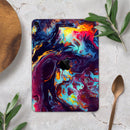 Blurred Abstract Flow V31 - Full Body Skin Decal for the Apple iPad Pro 12.9", 11", 10.5", 9.7", Air or Mini (All Models Available)