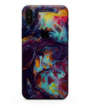 Blurred Abstract Flow V31 - iPhone XS MAX, XS/X, 8/8+, 7/7+, 5/5S/SE Skin-Kit (All iPhones Available)