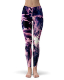 Blurred Abstract Flow V32 - All Over Print Womens Leggings / Yoga or Workout Pants