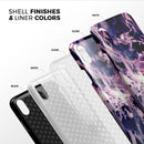 Blurred Abstract Flow V32 - iPhone X Swappable Hybrid Case