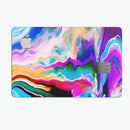 Blurred Abstract Flow V33 - Premium Protective Decal Skin-Kit for the Apple Credit Card