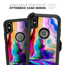 Blurred Abstract Flow V33 - Skin Kit for the iPhone OtterBox Cases