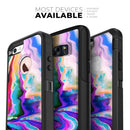 Blurred Abstract Flow V33 - Skin Kit for the iPhone OtterBox Cases