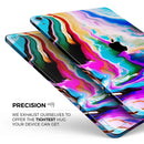 Blurred Abstract Flow V33 - Full Body Skin Decal for the Apple iPad Pro 12.9", 11", 10.5", 9.7", Air or Mini (All Models Available)