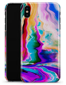 Blurred Abstract Flow V33 - iPhone X Clipit Case