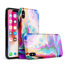 Blurred Abstract Flow V33 - iPhone X Swappable Hybrid Case