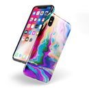 Blurred Abstract Flow V33 - iPhone X Swappable Hybrid Case