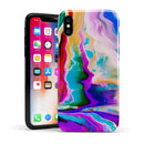 Blurred Abstract Flow V33 - iPhone X Swappable Hybrid Case