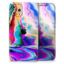 Blurred Abstract Flow V33  - Protective Skin Wrap & Decal – Compatible with iPhone SE to iPhone 17 Pro Max (All Models)