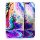 Blurred Abstract Flow V33  - Protective Skin Wrap & Decal – Compatible with iPhone SE to iPhone 17 Pro Max (All Models)