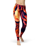 Blurred Abstract Flow V34 - All Over Print Womens Leggings / Yoga or Workout Pants