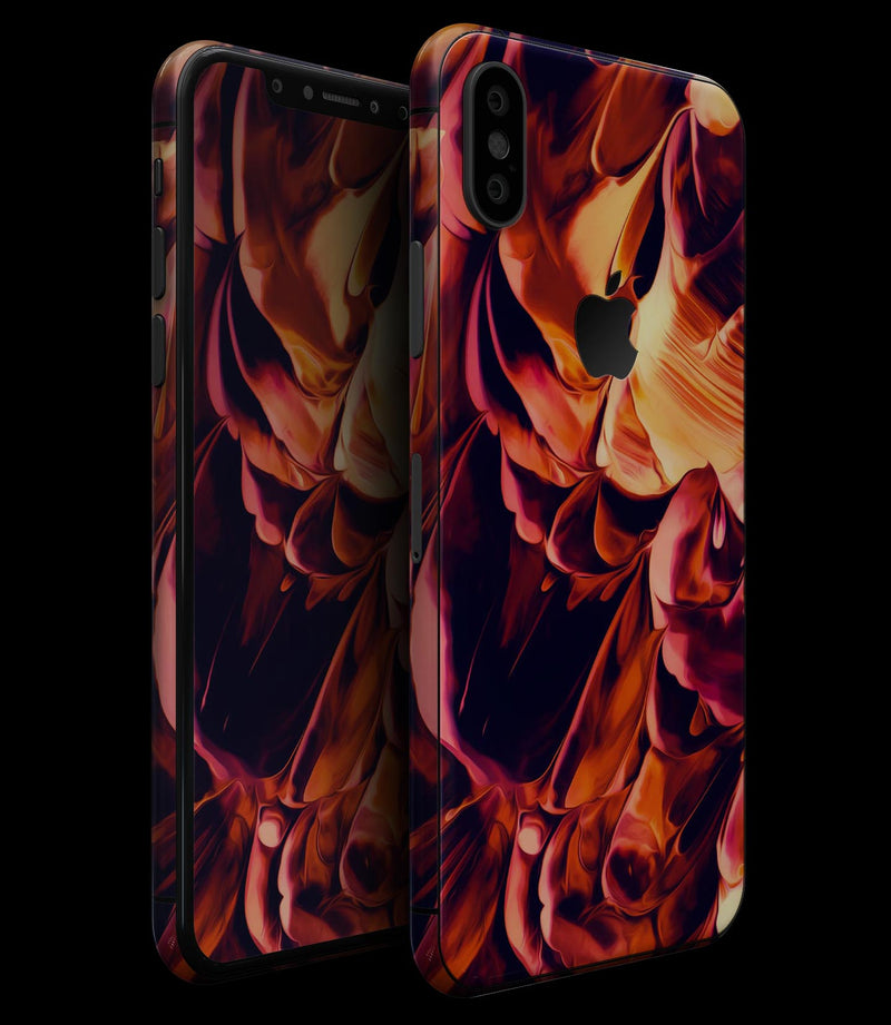 Blurred Abstract Flow V34 - iPhone XS MAX, XS/X, 8/8+, 7/7+, 5/5S/SE Skin-Kit (All iPhones Available)