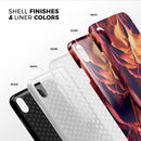 Blurred Abstract Flow V34 - iPhone X Swappable Hybrid Case