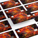 Blurred Abstract Flow V35 - Premium Protective Decal Skin-Kit for the Apple Credit Card
