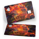 Blurred Abstract Flow V35 - Premium Protective Decal Skin-Kit for the Apple Credit Card