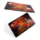 Blurred Abstract Flow V35 - Premium Protective Decal Skin-Kit for the Apple Credit Card