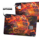 Blurred Abstract Flow V35 - Premium Protective Decal Skin-Kit for the Apple Credit Card