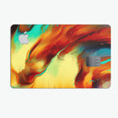 Blurred Abstract Flow V36 - Premium Protective Decal Skin-Kit for the Apple Credit Card