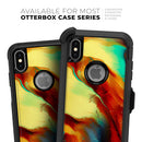 Blurred Abstract Flow V36 - Skin Kit for the iPhone OtterBox Cases