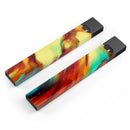 Blurred Abstract Flow V36 - Premium Decal Protective Skin-Wrap Sticker compatible with the Juul Labs vaping device