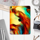 Blurred Abstract Flow V36 - Full Body Skin Decal for the Apple iPad Pro 12.9", 11", 10.5", 9.7", Air or Mini (All Models Available)