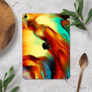 Blurred Abstract Flow V36 - Full Body Skin Decal for the Apple iPad Pro 12.9", 11", 10.5", 9.7", Air or Mini (All Models Available)