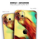 Blurred Abstract Flow V36  - Protective Skin Wrap & Decal – Compatible with iPhone SE to iPhone 17 Pro Max (All Models)