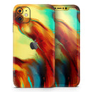 Blurred Abstract Flow V36  - Protective Skin Wrap & Decal – Compatible with iPhone SE to iPhone 17 Pro Max (All Models)