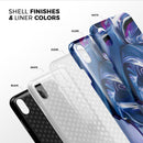 Blurred Abstract Flow V37 - iPhone X Swappable Hybrid Case