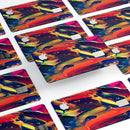 Blurred Abstract Flow V38 - Premium Protective Decal Skin-Kit for the Apple Credit Card