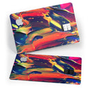 Blurred Abstract Flow V38 - Premium Protective Decal Skin-Kit for the Apple Credit Card