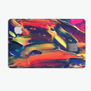 Blurred Abstract Flow V38 - Premium Protective Decal Skin-Kit for the Apple Credit Card