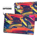 Blurred Abstract Flow V38 - Premium Protective Decal Skin-Kit for the Apple Credit Card