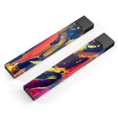 Blurred Abstract Flow V38 - Premium Decal Protective Skin-Wrap Sticker compatible with the Juul Labs vaping device