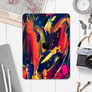 Blurred Abstract Flow V38 - Full Body Skin Decal for the Apple iPad Pro 12.9", 11", 10.5", 9.7", Air or Mini (All Models Available)