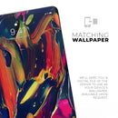 Blurred Abstract Flow V38 - Full Body Skin Decal for the Apple iPad Pro 12.9", 11", 10.5", 9.7", Air or Mini (All Models Available)