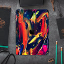 Blurred Abstract Flow V38 - Full Body Skin Decal for the Apple iPad Pro 12.9", 11", 10.5", 9.7", Air or Mini (All Models Available)