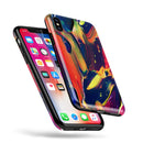 Blurred Abstract Flow V38 - iPhone X Swappable Hybrid Case