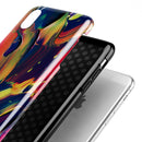 Blurred Abstract Flow V38 - iPhone X Swappable Hybrid Case