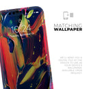 Blurred Abstract Flow V38  - Protective Skin Wrap & Decal – Compatible with iPhone SE to iPhone 17 Pro Max (All Models)