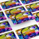 Blurred Abstract Flow V39 - Premium Protective Decal Skin-Kit for the Apple Credit Card