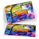 Blurred Abstract Flow V39 - Premium Protective Decal Skin-Kit for the Apple Credit Card