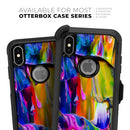 Blurred Abstract Flow V39 - Skin Kit for the iPhone OtterBox Cases