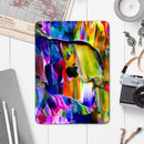 Blurred Abstract Flow V39 - Full Body Skin Decal for the Apple iPad Pro 12.9", 11", 10.5", 9.7", Air or Mini (All Models Available)