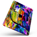Blurred Abstract Flow V39 - Full Body Skin Decal for the Apple iPad Pro 12.9", 11", 10.5", 9.7", Air or Mini (All Models Available)