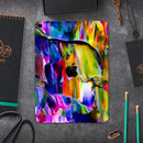 Blurred Abstract Flow V39 - Full Body Skin Decal for the Apple iPad Pro 12.9", 11", 10.5", 9.7", Air or Mini (All Models Available)