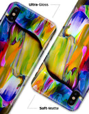 Blurred Abstract Flow V39 - iPhone X Clipit Case