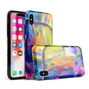 Blurred Abstract Flow V39 - iPhone X Swappable Hybrid Case