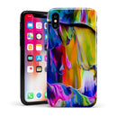 Blurred Abstract Flow V39 - iPhone X Swappable Hybrid Case