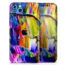 Blurred Abstract Flow V39  - Protective Skin Wrap & Decal – Compatible with iPhone SE to iPhone 17 Pro Max (All Models)
